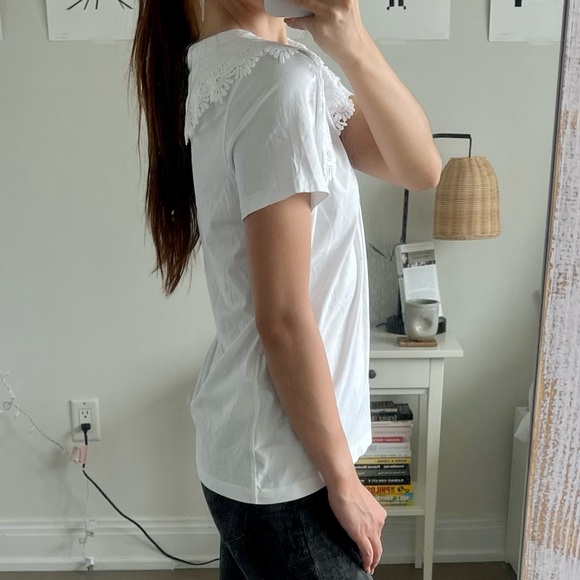 maje t-shirt size 1 in white - Picture 2 of 4